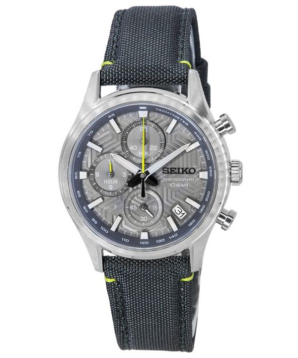 Seiko SSB423P1 chronograph grey dial watch