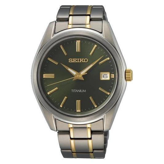 Seiko Titanium Dress Watch SUR3771P1